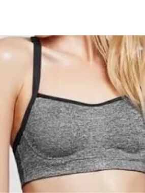 Victoria’s Secret Victoria Sport VSX sports bra Crisscross Strappy back MARL 34B